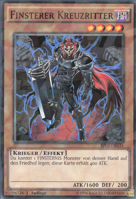 Finsterer Kreuzritter (V.2) BP03-DE035 Shatterfoil