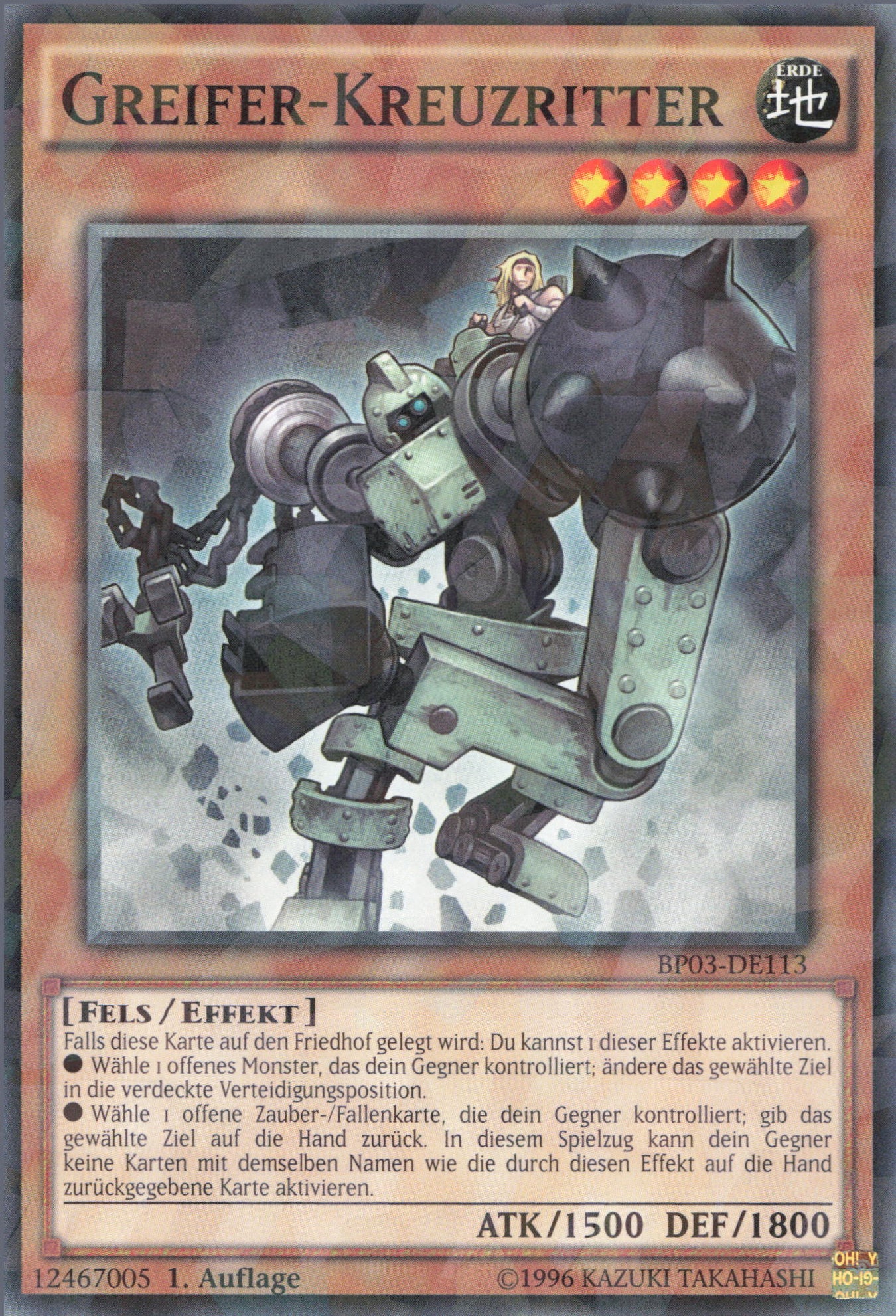 Yu-Gi-Oh! Greifer-Kreuzritter (V.2)