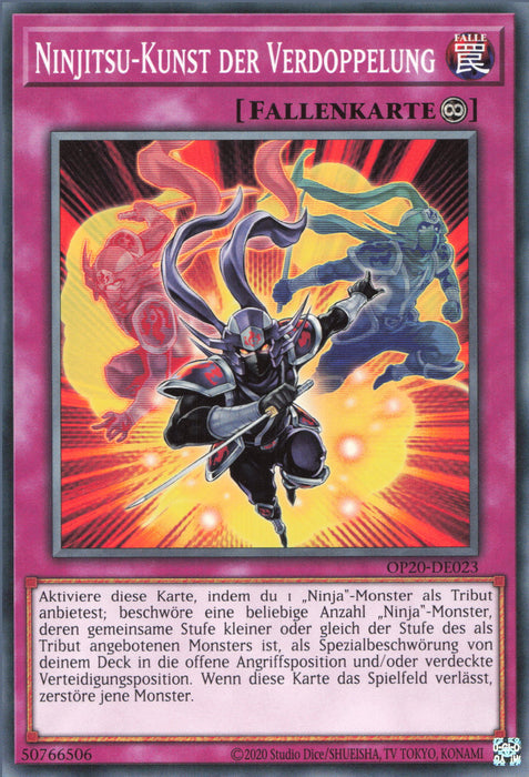 Ninjitsu-Kunst der Verdoppelung OP20-DE023 Common