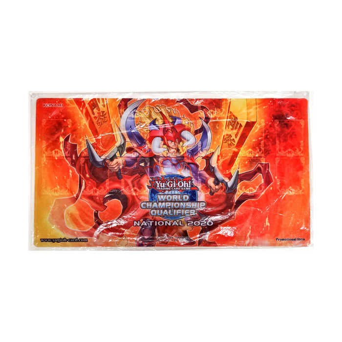 Yu-Gi-Oh! National Top Cut WCQ 2020 "Ferocious Flame Swordsman" Game Mat Spielmatte