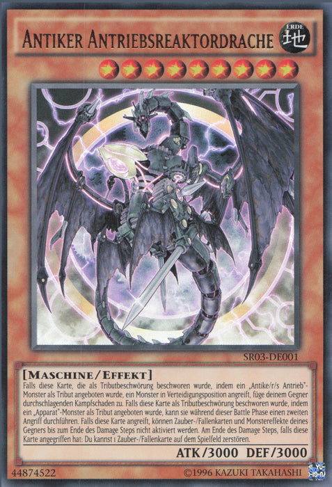 Antiker Antriebsreaktordrache SR03-DE001 Ultra Rare