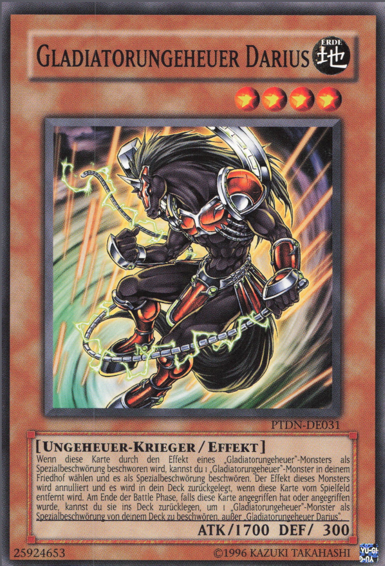 Yu-Gi-Oh! Gladiatorungeheuer Darius