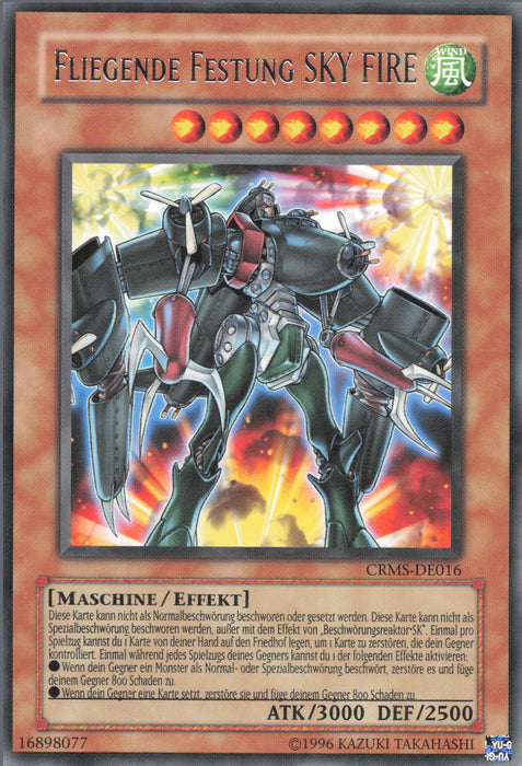 Fliegende Festung SKY FIRE CRMS-DE016 Rare