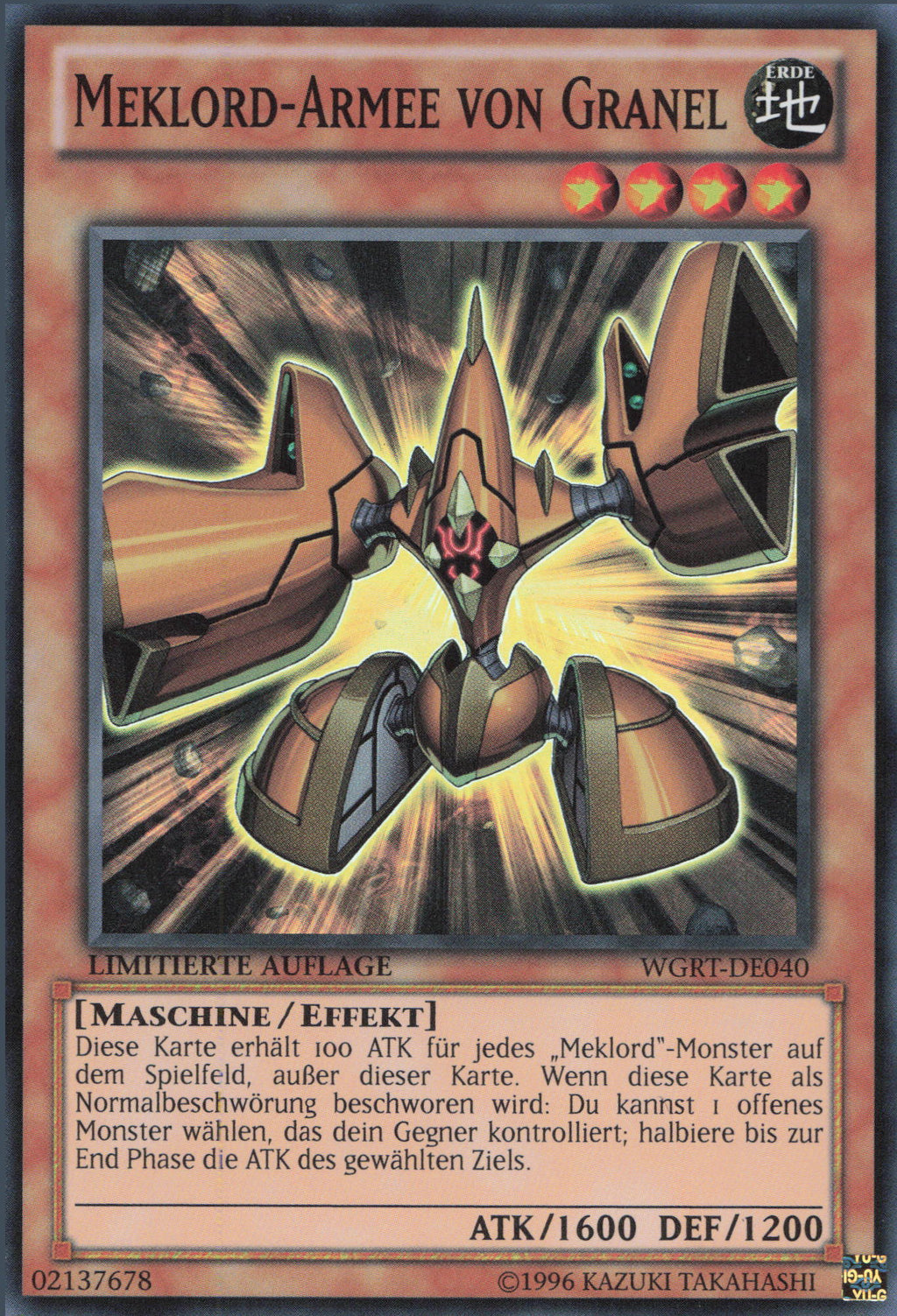 Yu-Gi-Oh! Meklord Army Of Granel Card - LC5D-EN165 Common 1st Edition From Legendary Collection 5D's - View #9