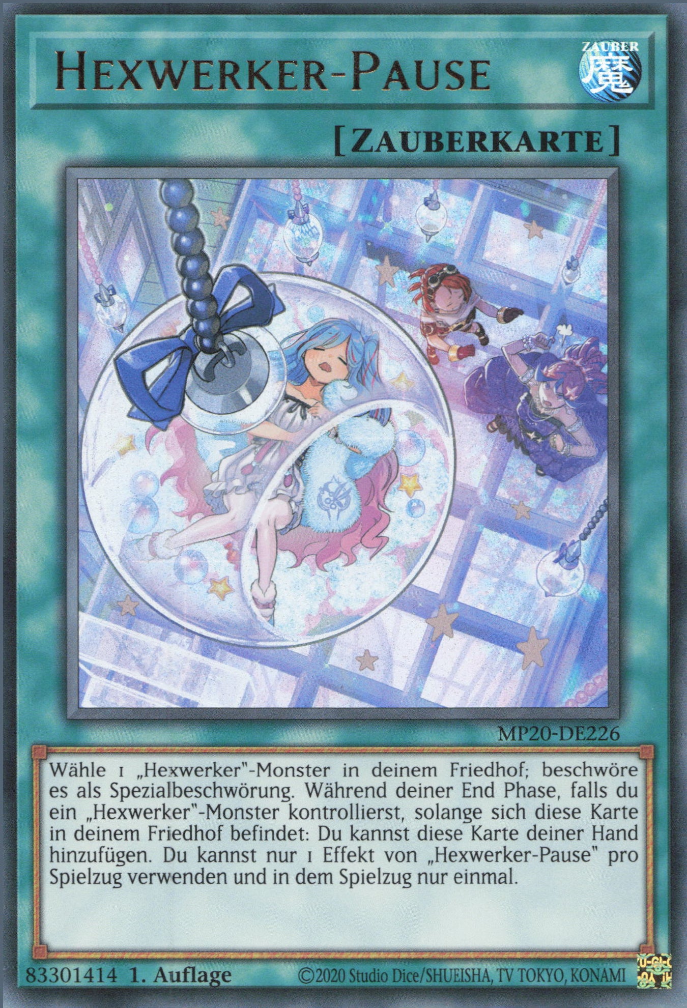 Yu-Gi-Oh! Hexwerker-Pause