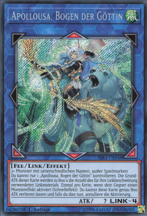 Apollousa, Bogen der Göttin (V.1) RIRA-DE048 Secret Rare