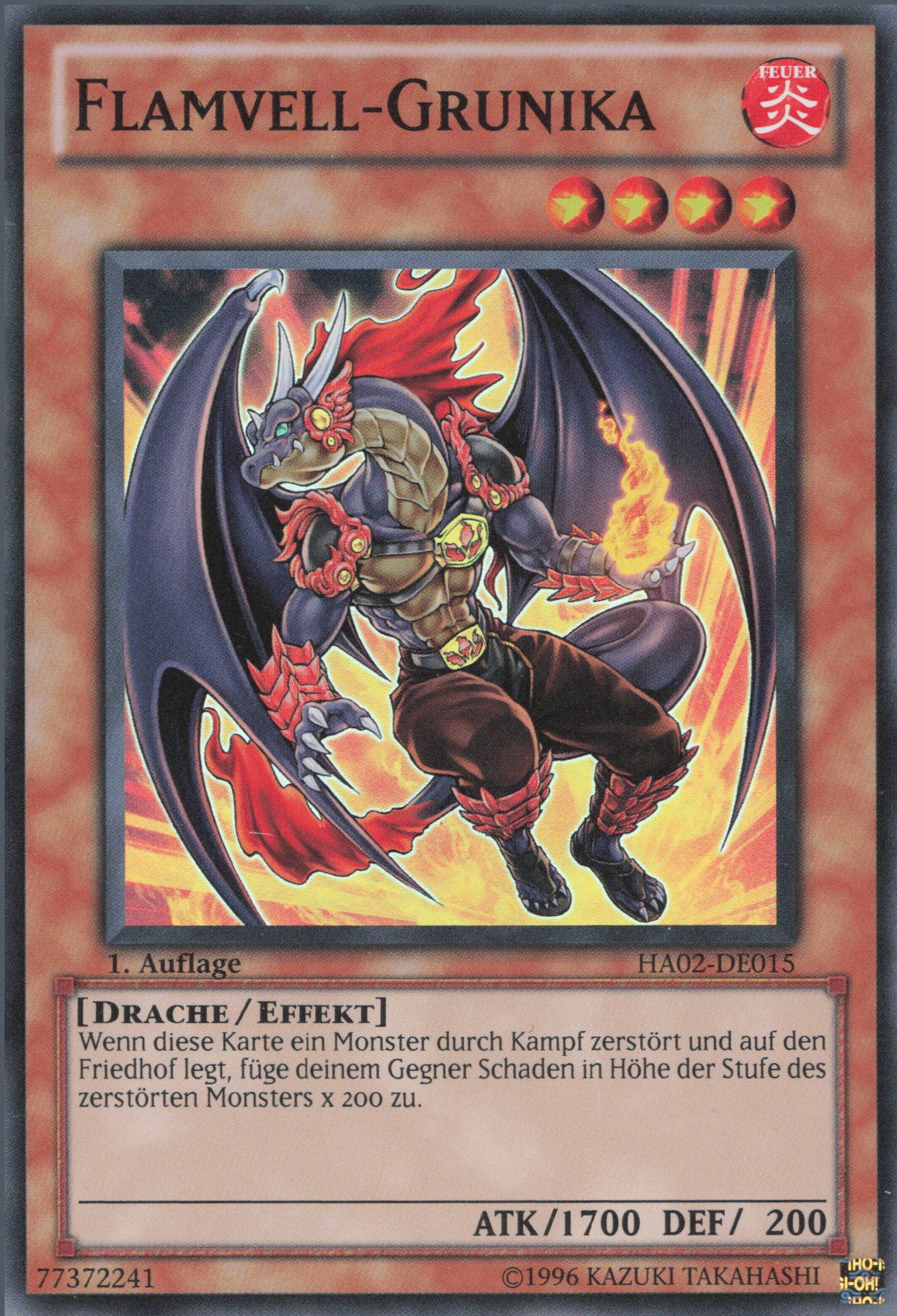 Yu-Gi-Oh! Flamvell-Grunika