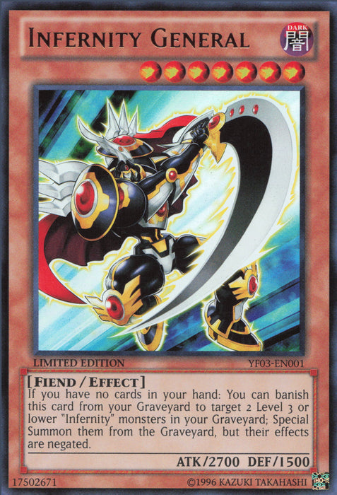 Ewig Infernaler General YF0X-DE03-001 Ultra Rare