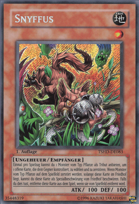 Snyffus TSHD-DE083 Secret Rare