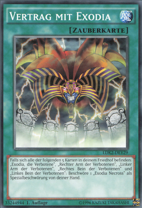 Vertrag mit Exodia LDK2-DEY29 Common