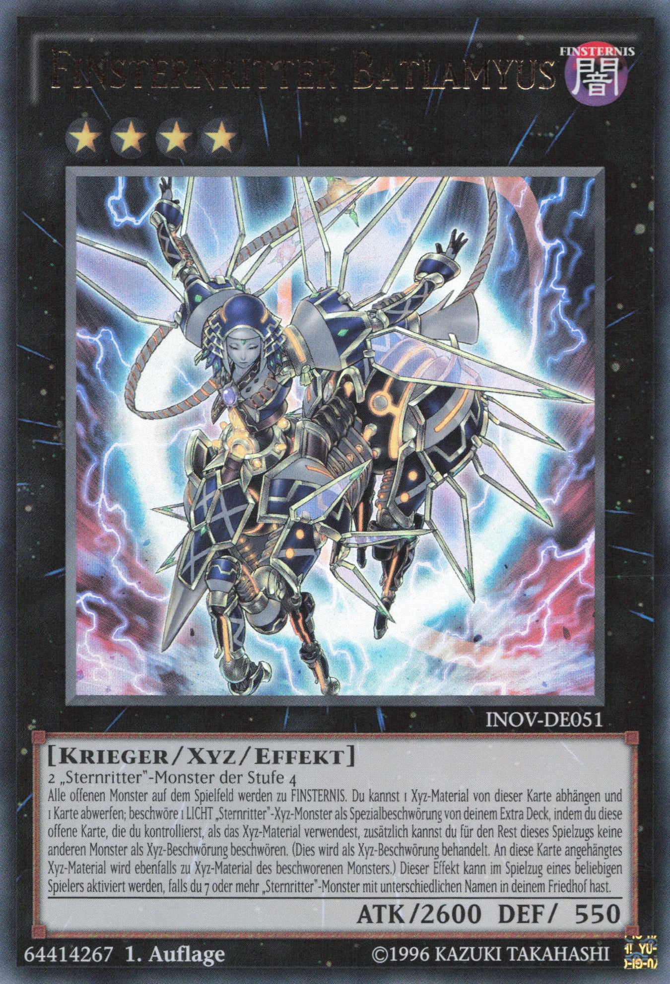 Yu-Gi-Oh! Finsternritter Batlamyus