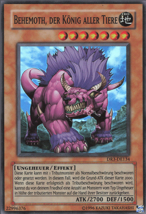 Behemoth, der König aller Tiere DR3-DE134 Super Rare