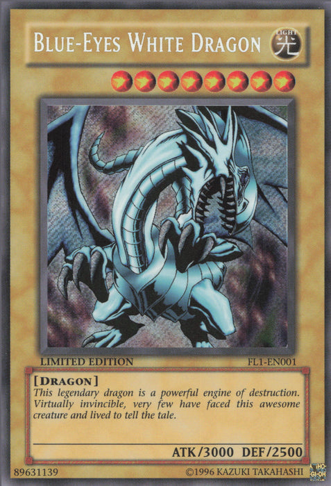 Blauäugiger w. Drache FL1-DE Secret Rare