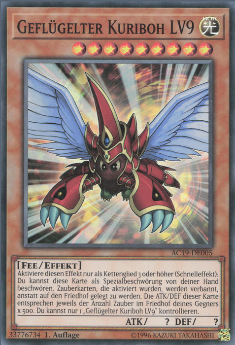 Geflügelter Kuriboh LV9 RYMP-DE014 Rare