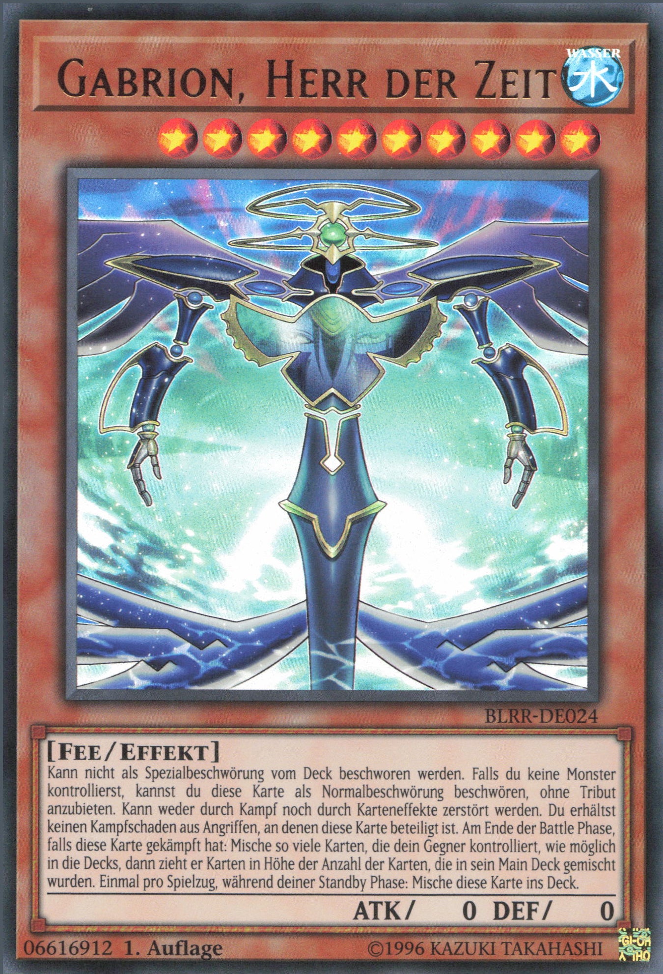 Yu-Gi-Oh! Gabrion, Herr der Zeit