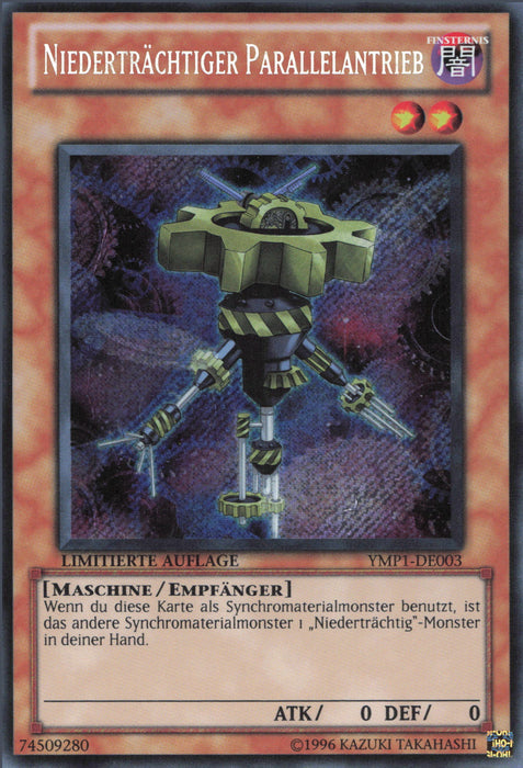 Niederträchtiger Parallelantrieb YMP1-DE003 Secret Rare