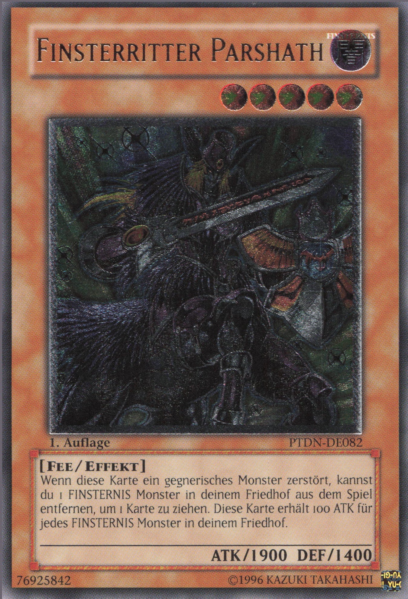 Yu-Gi-Oh! Finsterritter Parshath