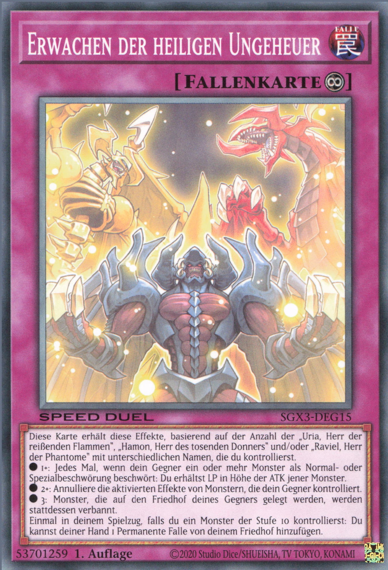 Yu-Gi-Oh! Erwachen der heiligen Ungeheuer
