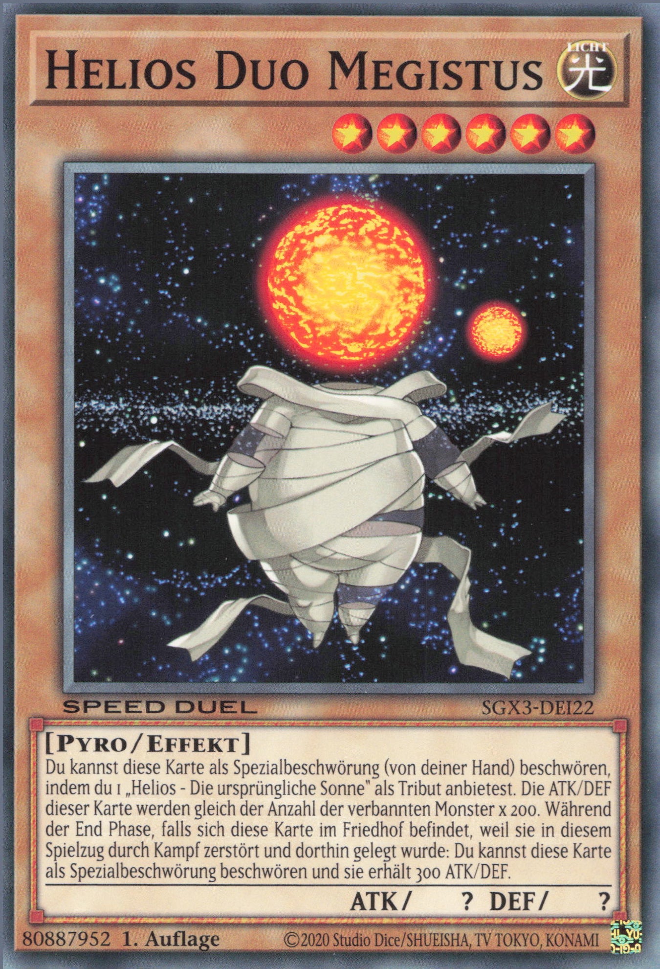 Yu-Gi-Oh! Helios - Duo Megistus