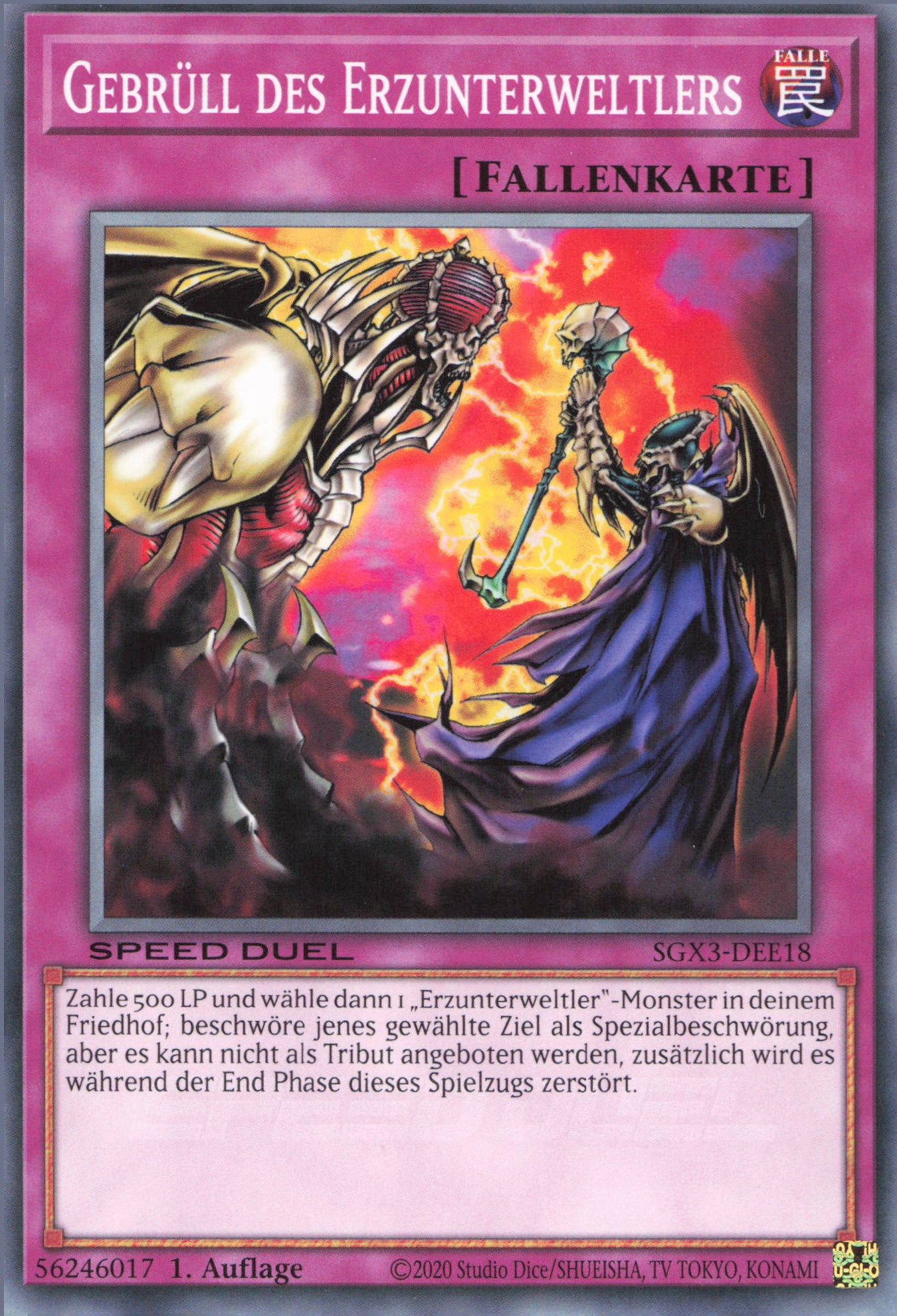 Yu-Gi-Oh! Gebrüll des Erzunterweltlers