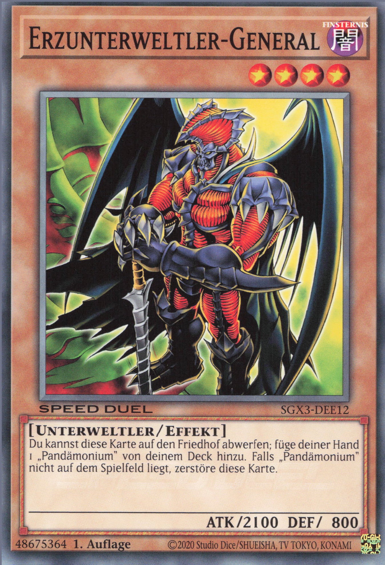 Yu-Gi-Oh! Erzunterweltler-General