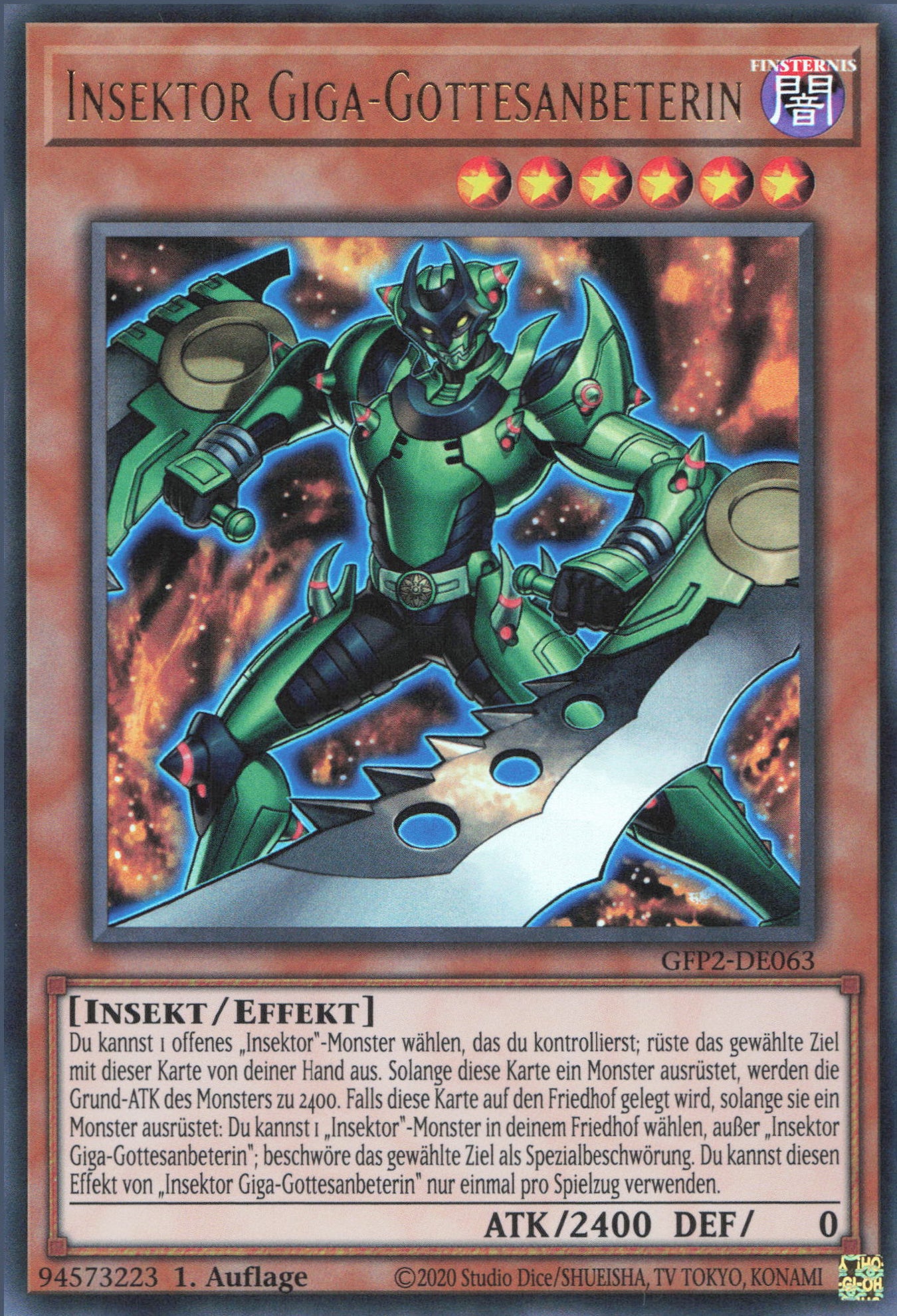 Yu-Gi-Oh! Insektor Giga-Gottesanbeterin