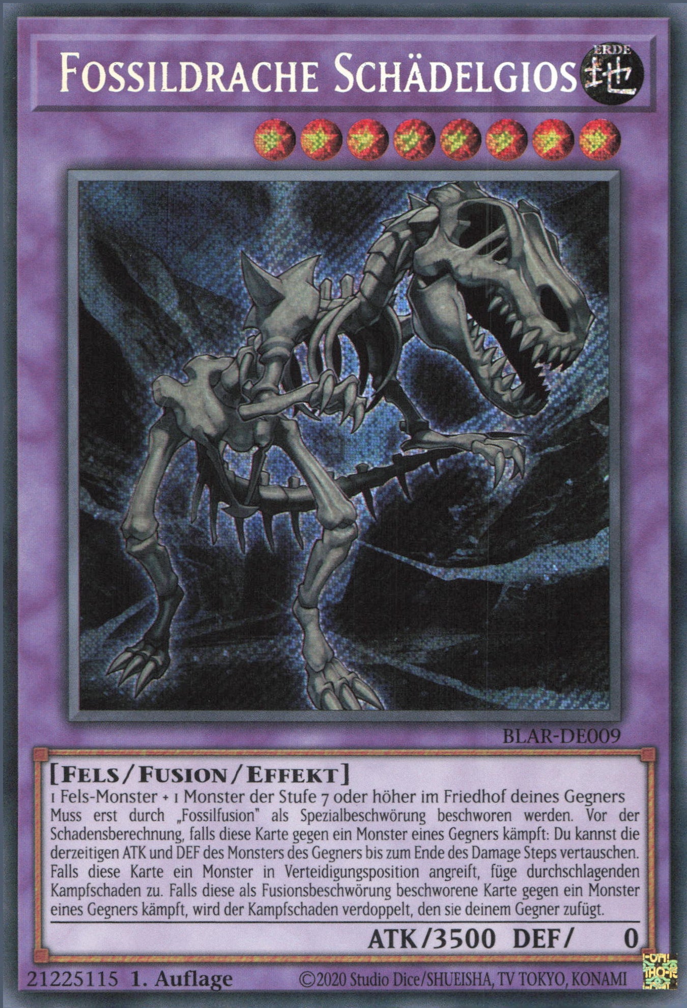 Yu-Gi-Oh! Fossildrache Schädelgios