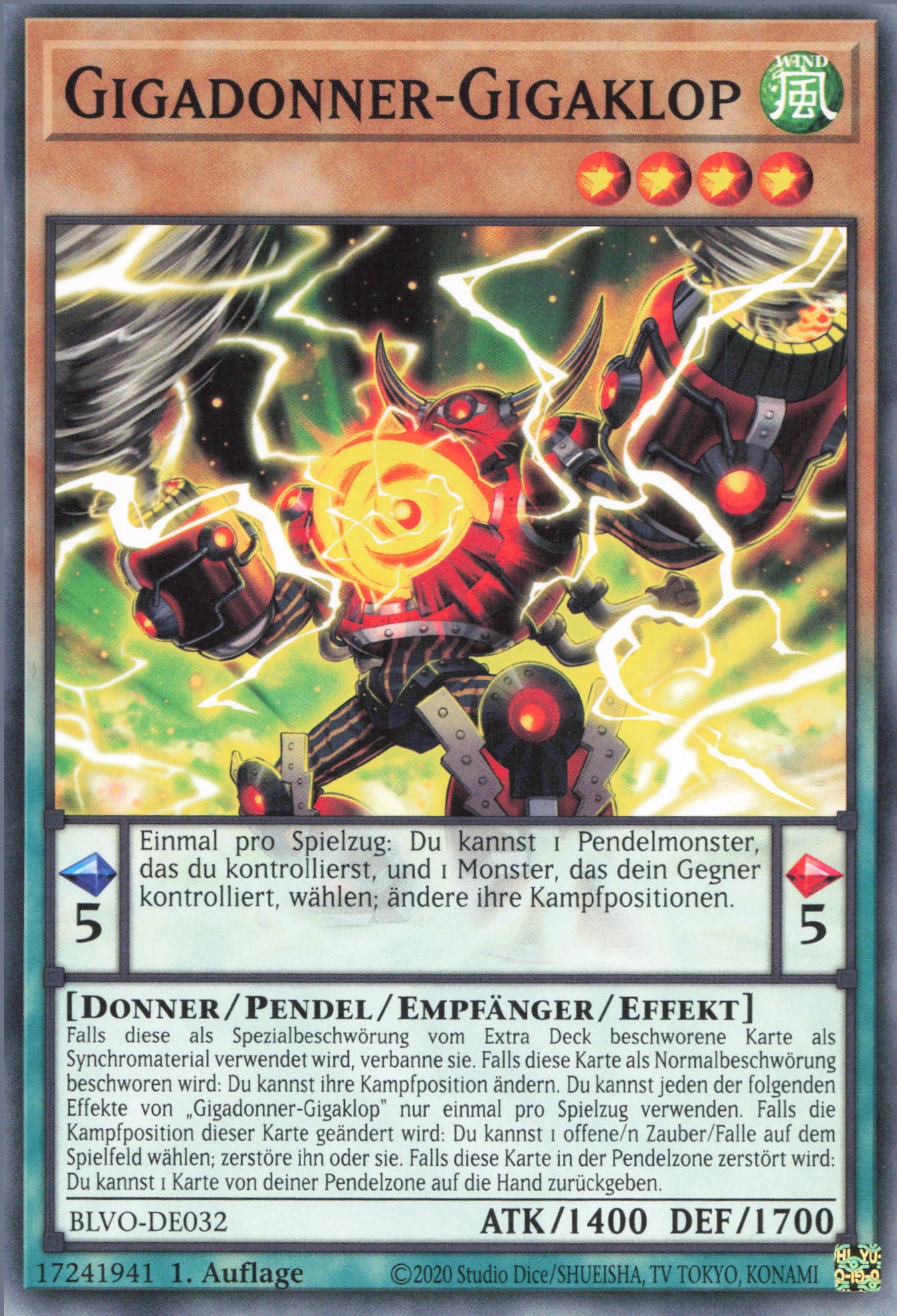 Yu-Gi-Oh! Gigadonner-Gigaklop