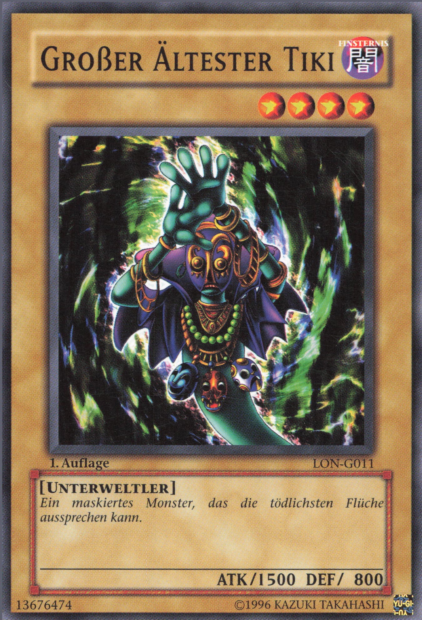 Yu-Gi-Oh! Großer Ältester Tiki (V.1)