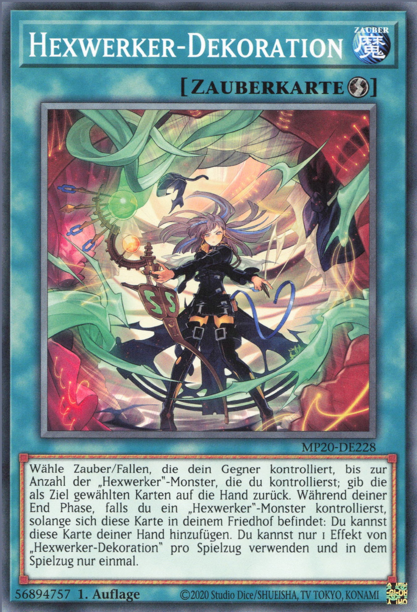 Yu-Gi-Oh! Hexwerker-Dekoration