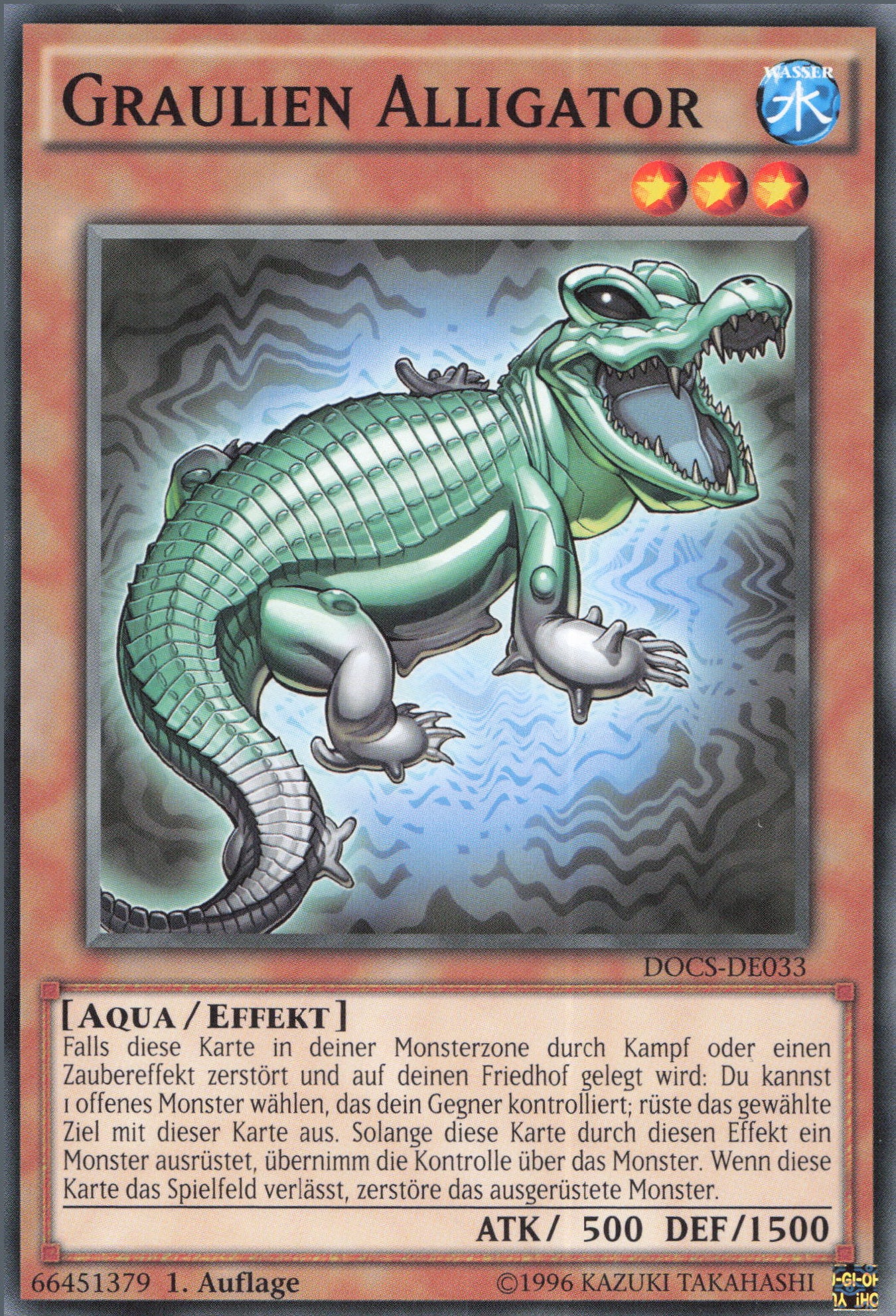 Yu-Gi-Oh! Graulien Alligator