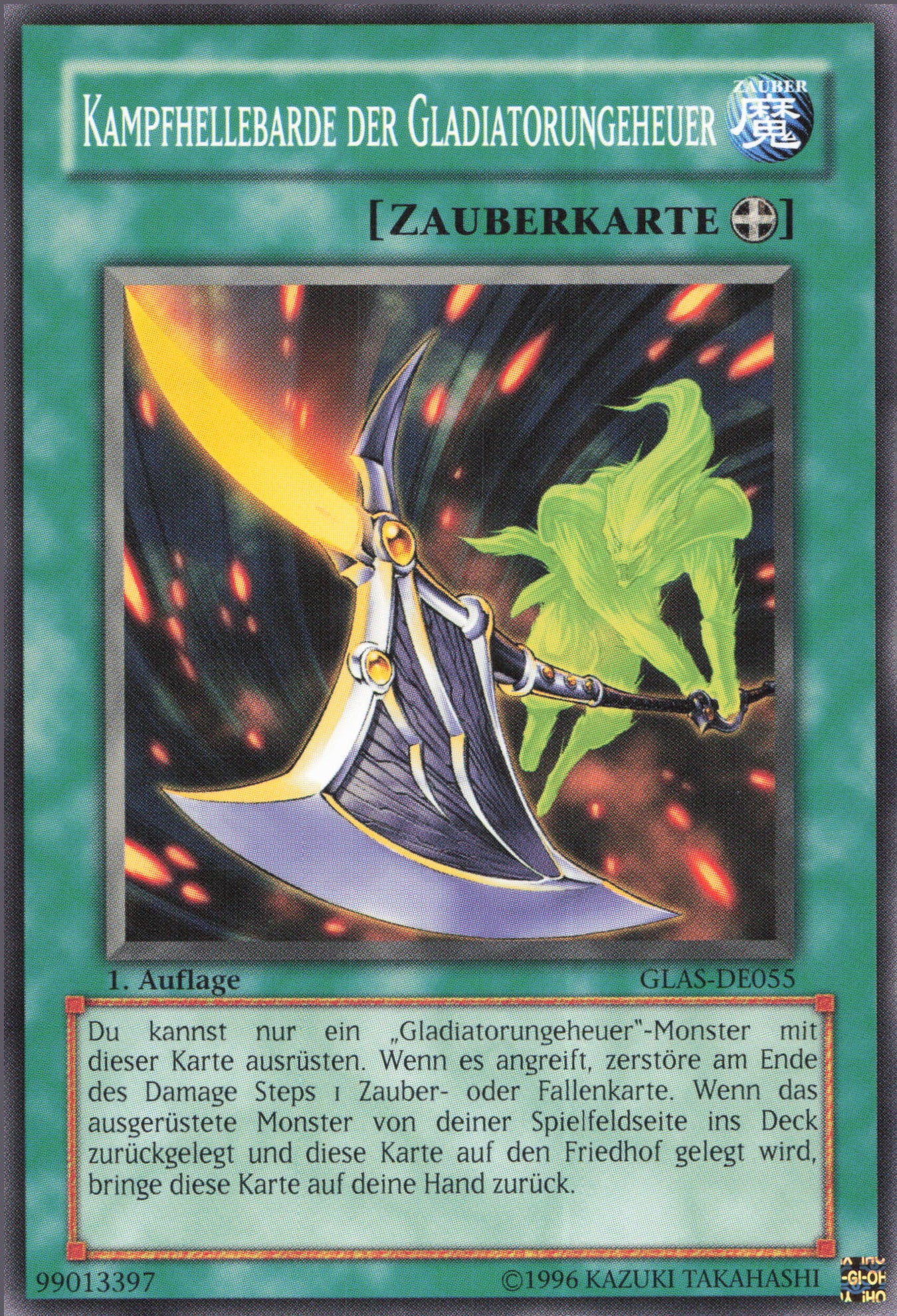 Yu-Gi-Oh! Kampfhellebarde der Gladiatorungeheuer