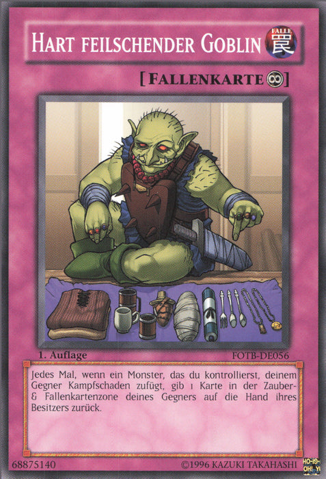 Hart feilschender Goblin FOTB-DE056 Common