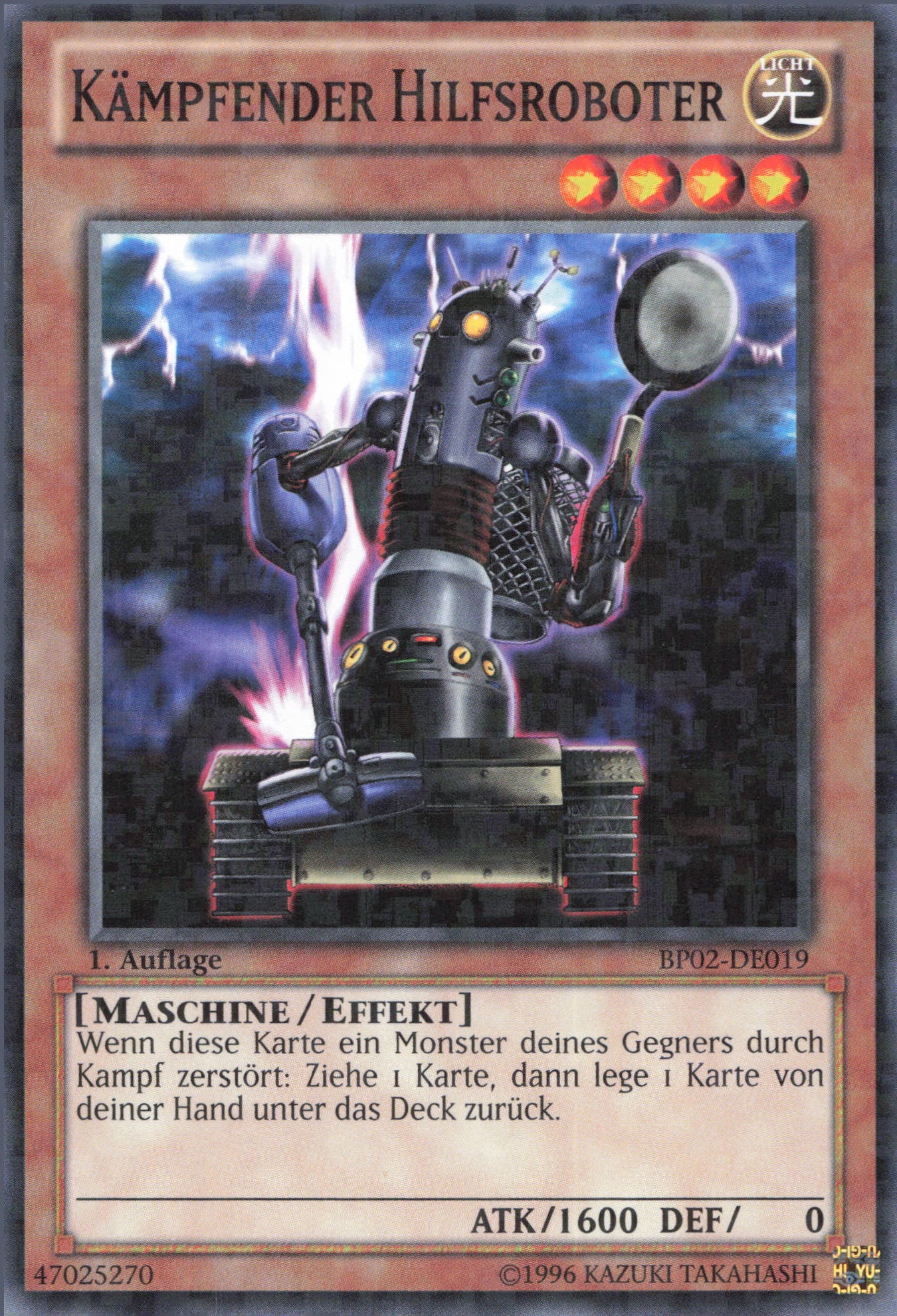 Yu-Gi-Oh! Kämpfender Hilfsroboter (V.2)