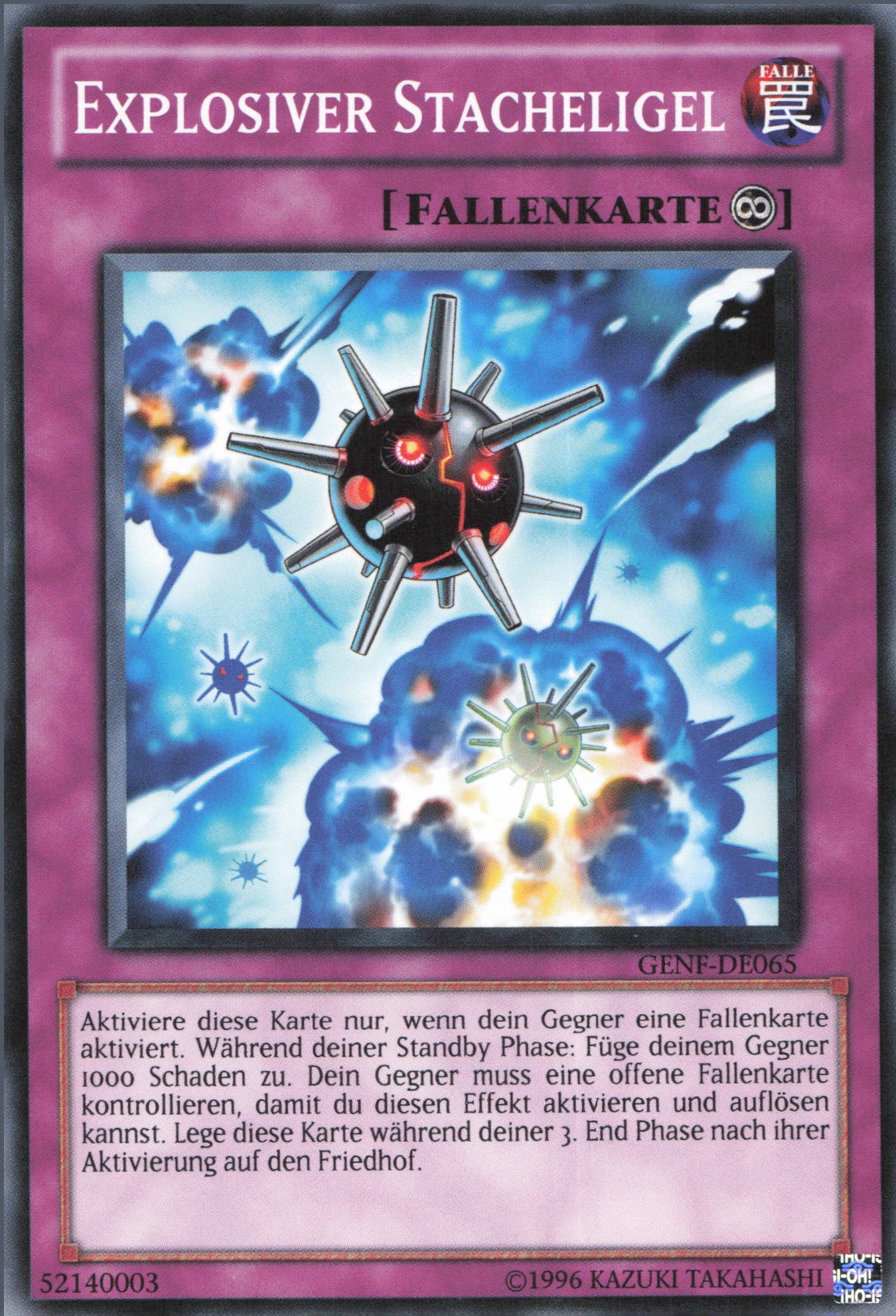 Yu-Gi-Oh! Explosiver Stacheligel