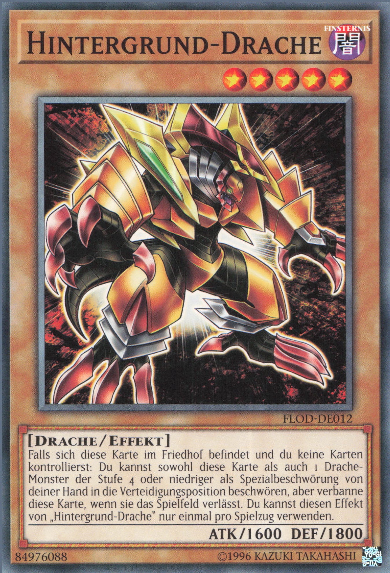 Yu-Gi-Oh! Hintergrund-Drache