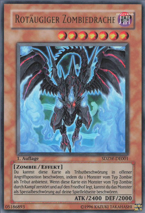 Rotäugiger Zombiedrache SDZW-DE001 Ultra Rare