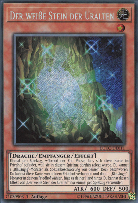 Der weiße Stein der Uralten LCKC-DE011 Secret Rare