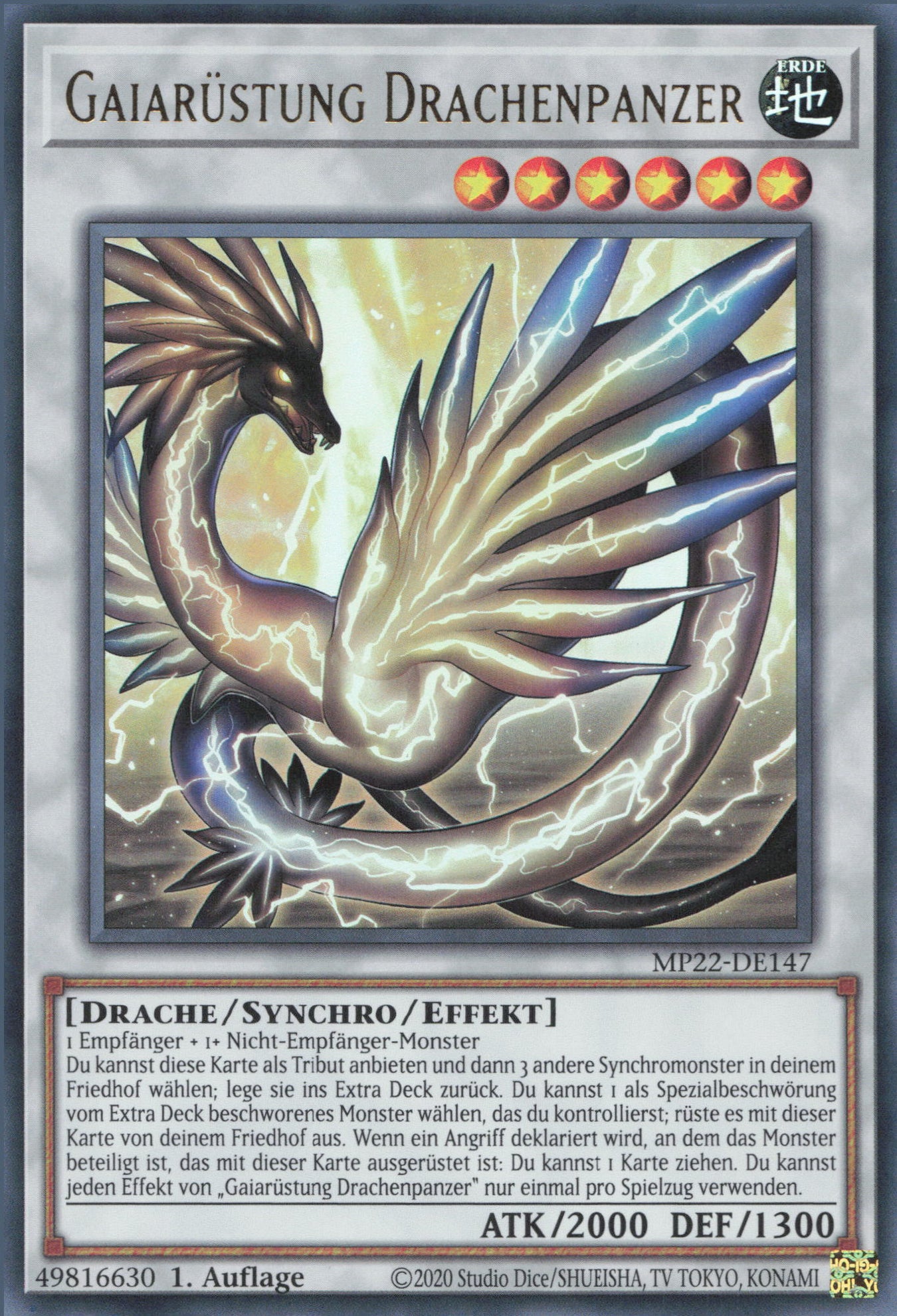 Yu-Gi-Oh! Gaiarüstung Drachenpanzer