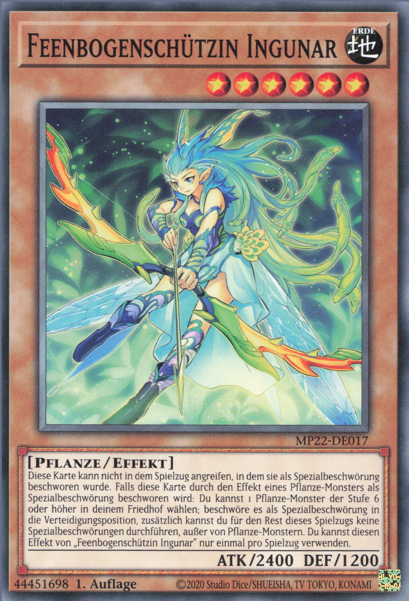 Yu-Gi-Oh! Feenbogenschützin Ingunar