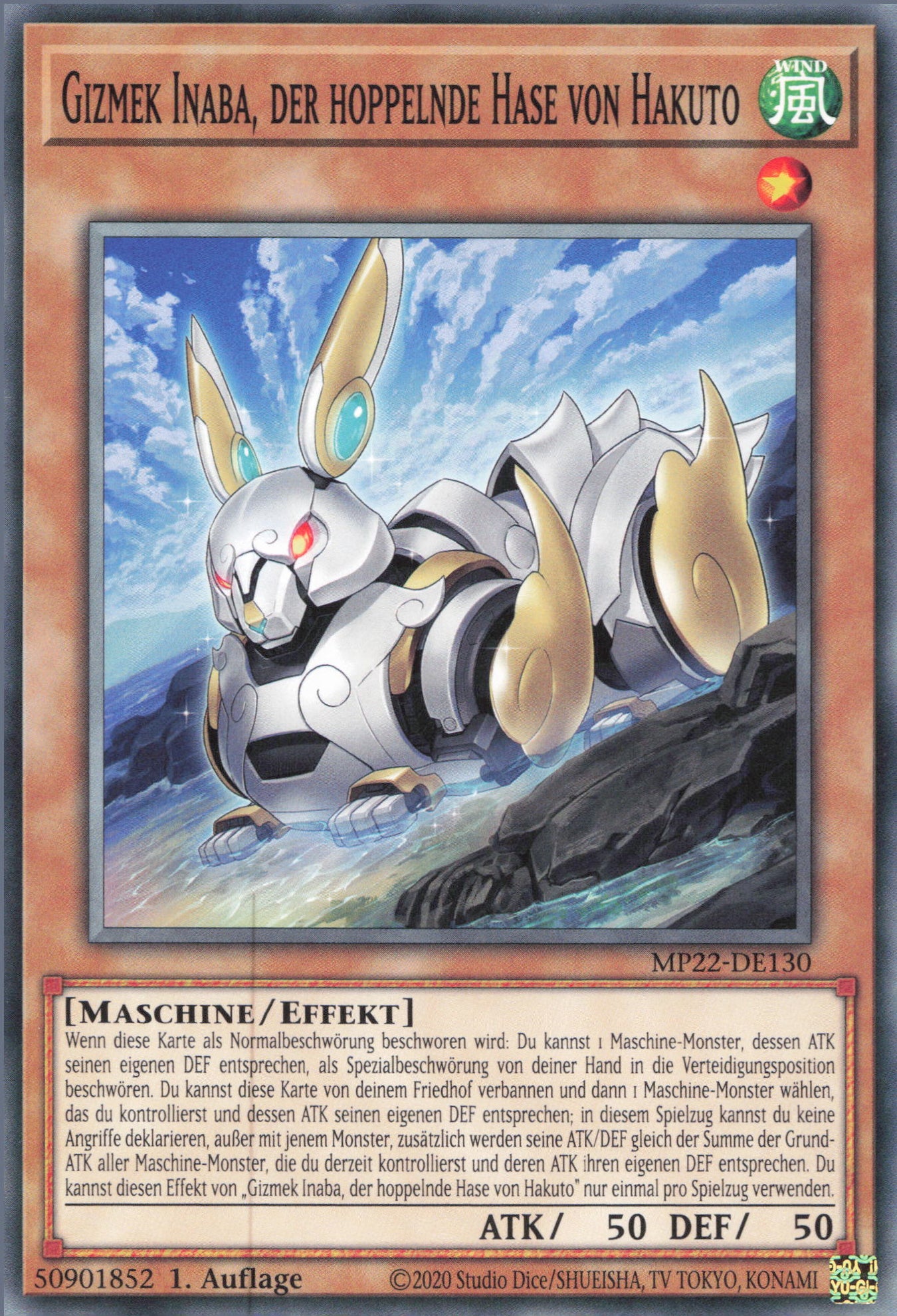 Yu-Gi-Oh! Gizmek Inaba, der hoppelnde Hase von Hakuto