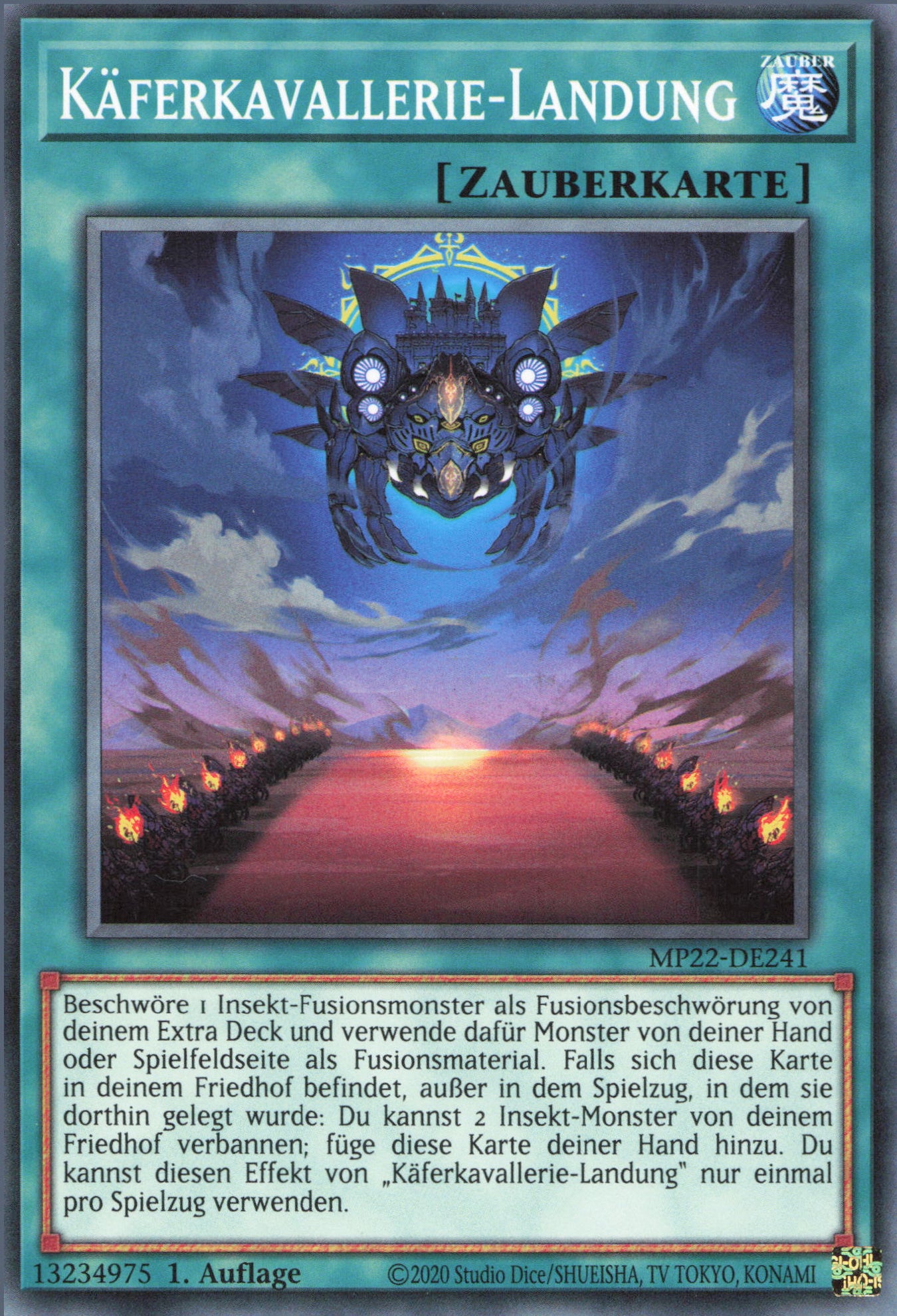 Yu-Gi-Oh! Käferkavallerie-Landung