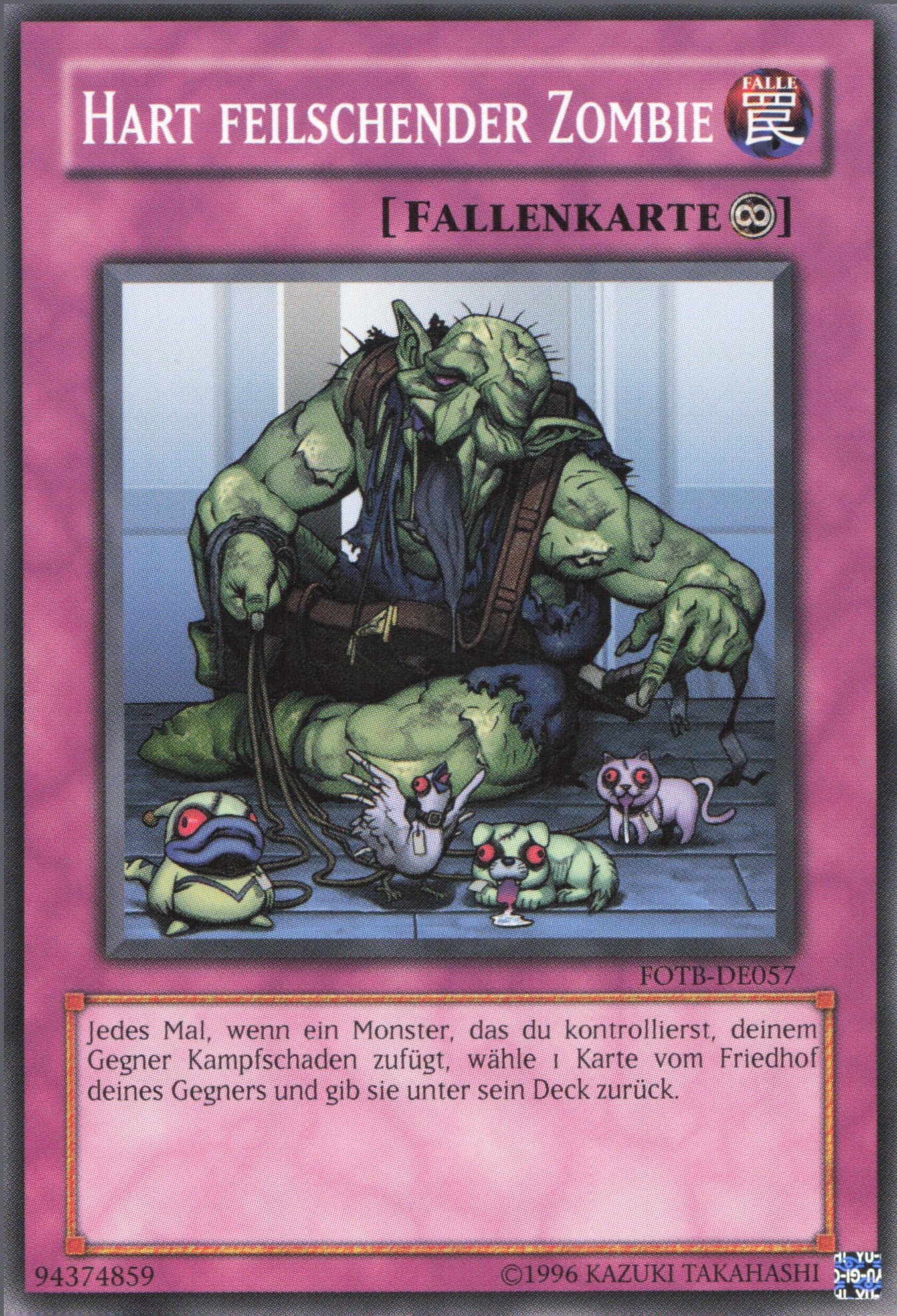 Yu-Gi-Oh! Hart feilschender Zombie