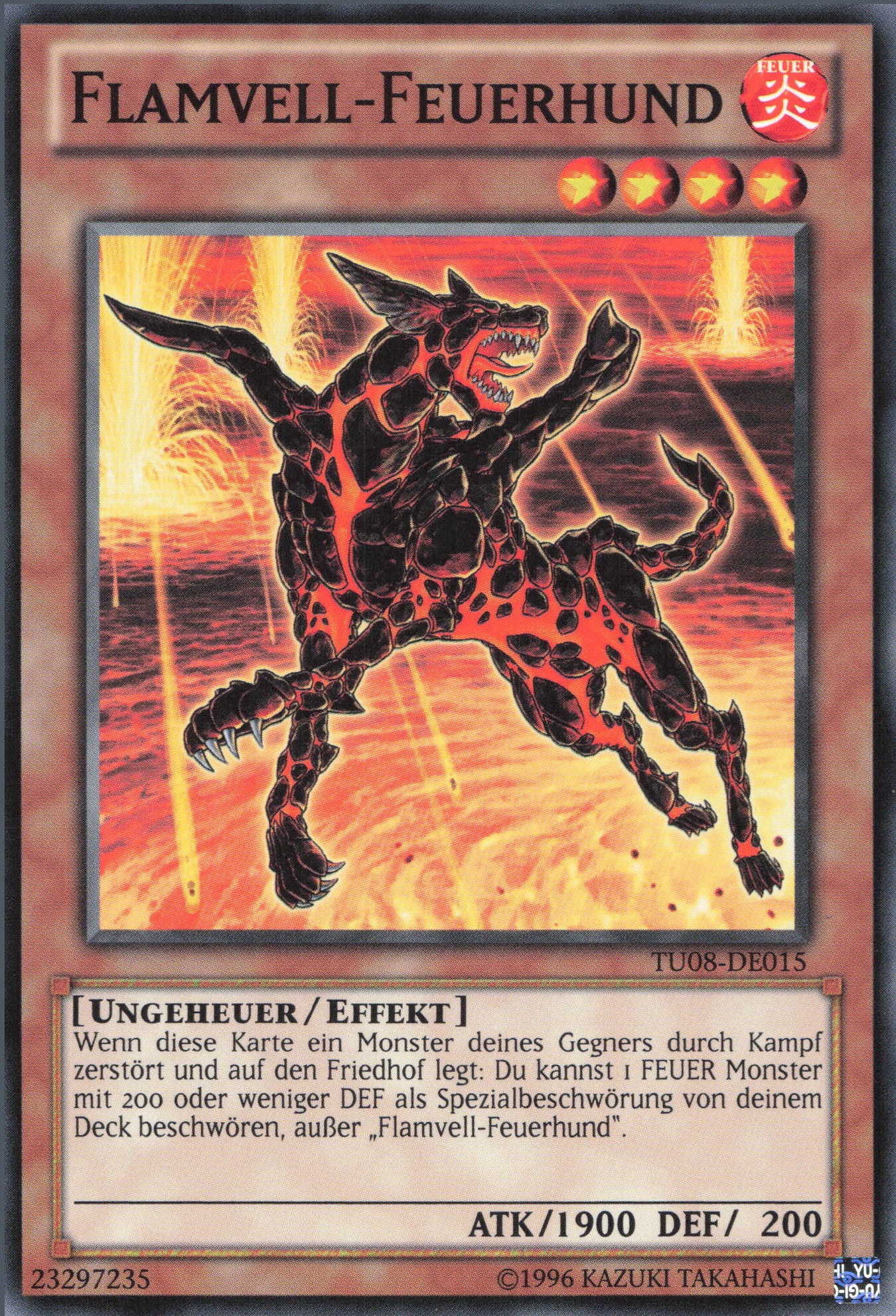 Yu-Gi-Oh! Flamvell-Feuerhund