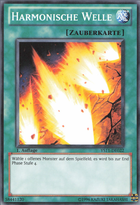 Harmonische Welle YS11-DE022 Common