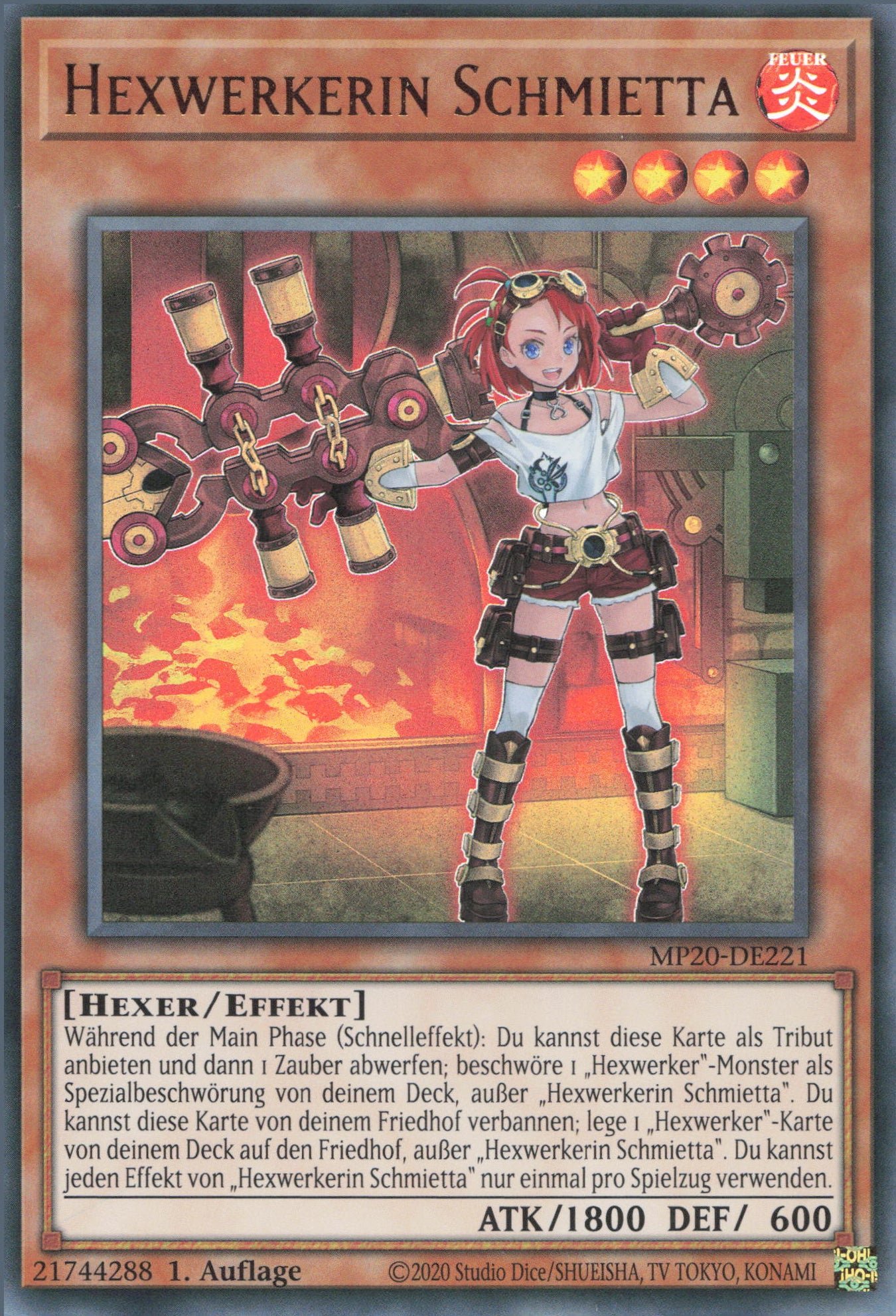 Yu-Gi-Oh! Hexwerkerin Schmietta