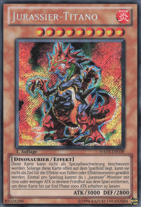 Jurassier-Titano HA03-DE039 Secret Rare