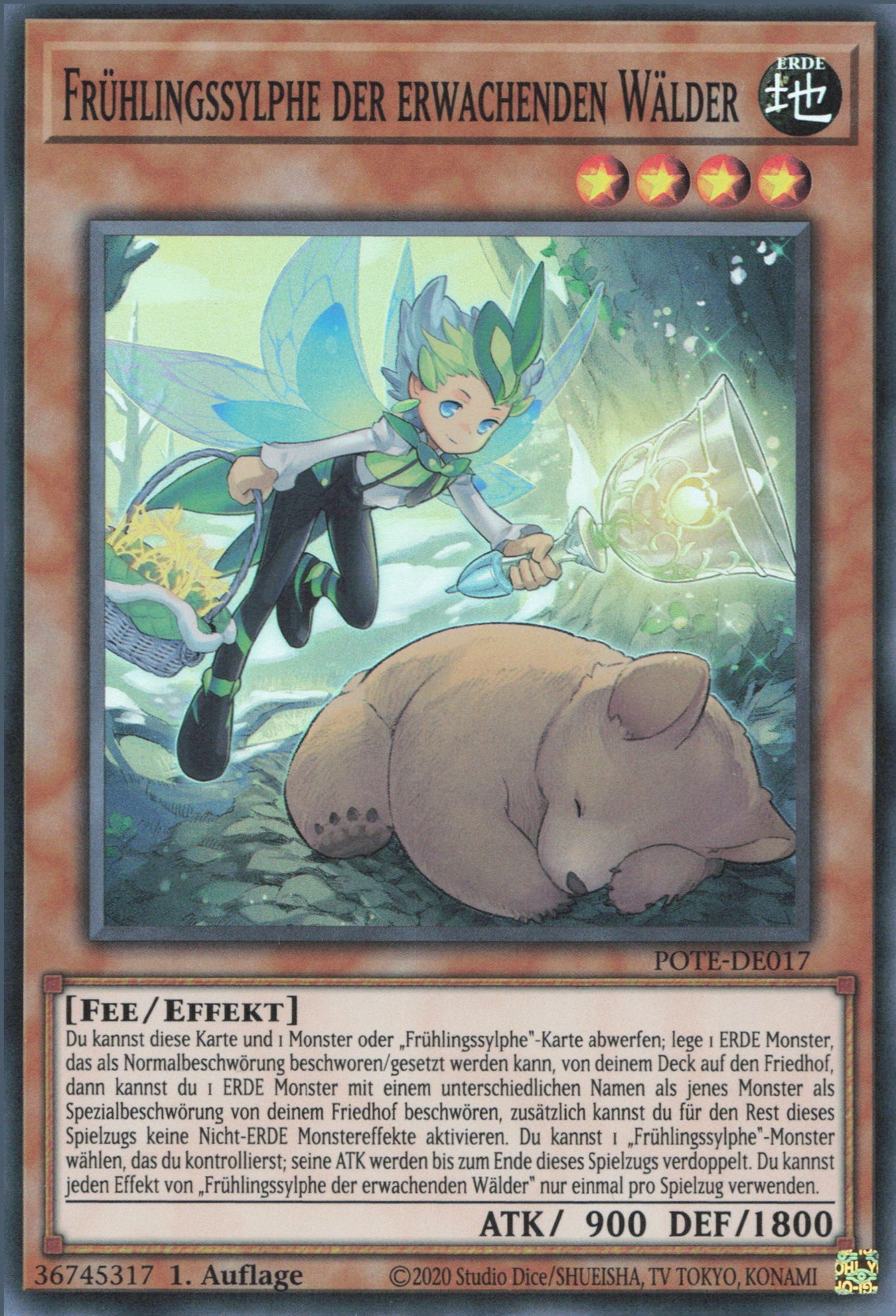 Yu-Gi-Oh! Frühlingssylphe der erwachenden Wälder