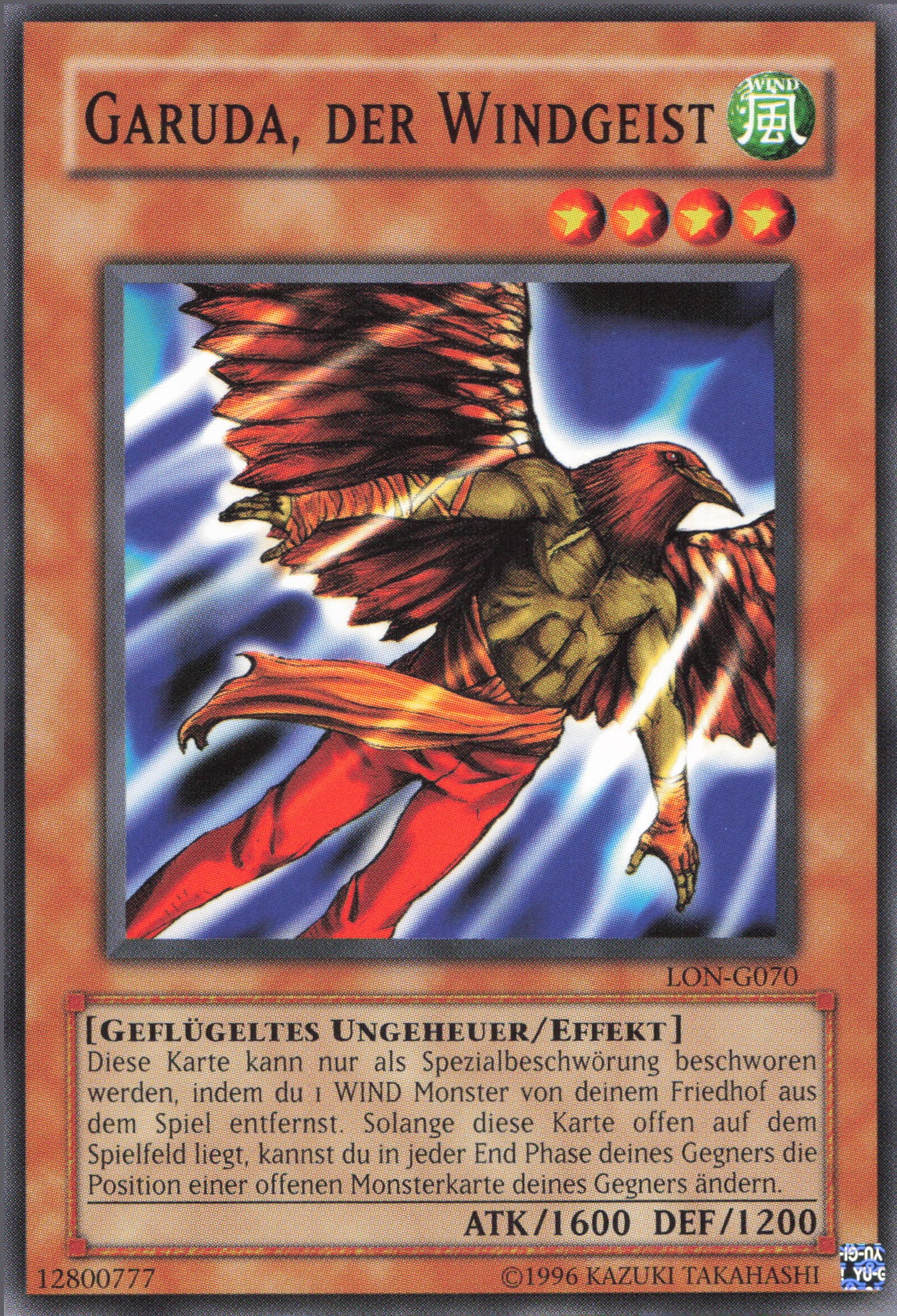 Yu-Gi-Oh! Garuda, der Windgeist (V.1)