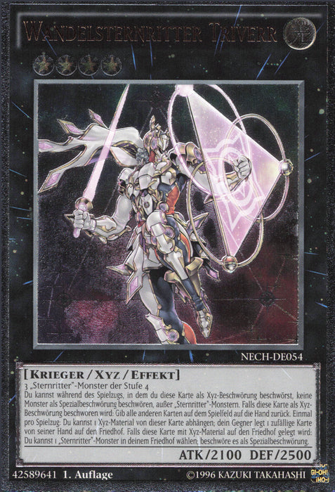 Wandelsternritter Triverr (V.2) NECH-DE054 Ultimate Rare